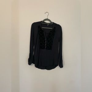 Lucky Brand Black Longsleeve